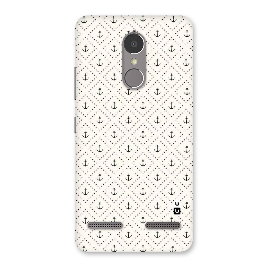 Diamond Anchor Design Back Case for Lenovo K6 Power