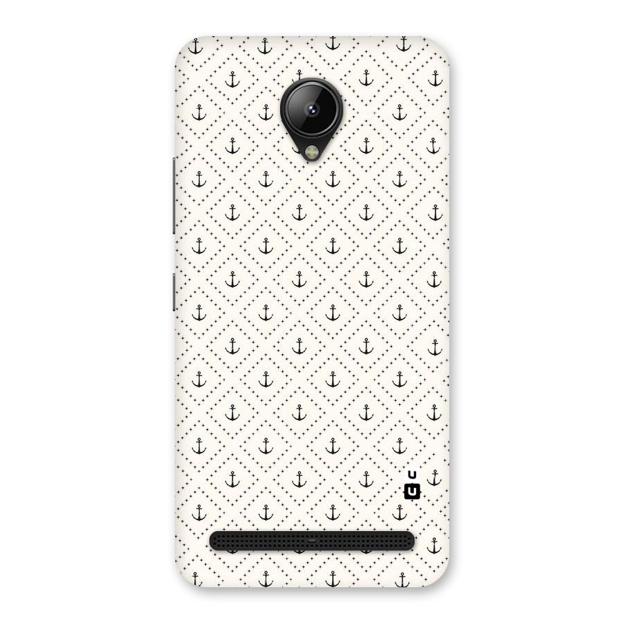 Diamond Anchor Design Back Case for Lenovo C2