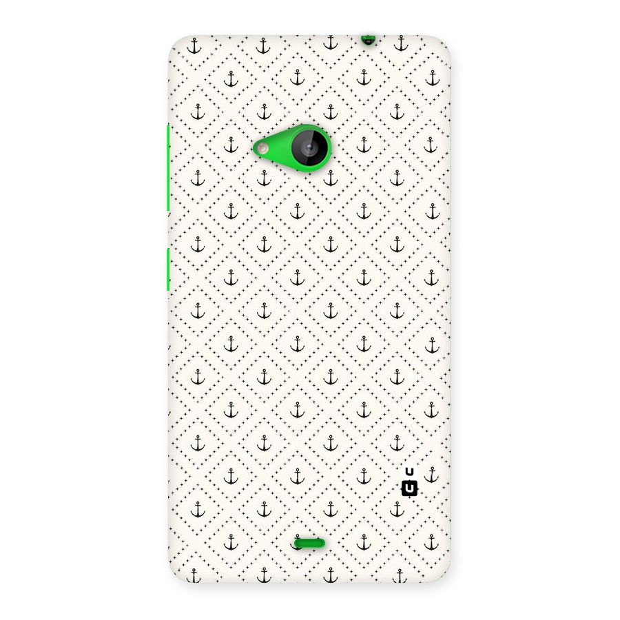 Diamond Anchor Design Back Case for Lumia 535