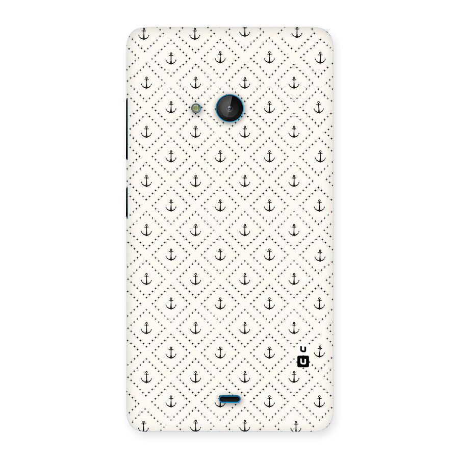 Diamond Anchor Design Back Case for Lumia 540