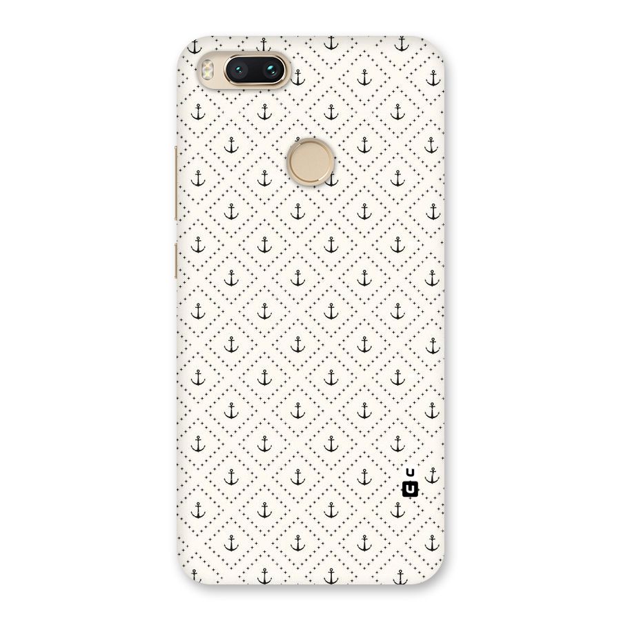 Diamond Anchor Design Back Case for Mi A1