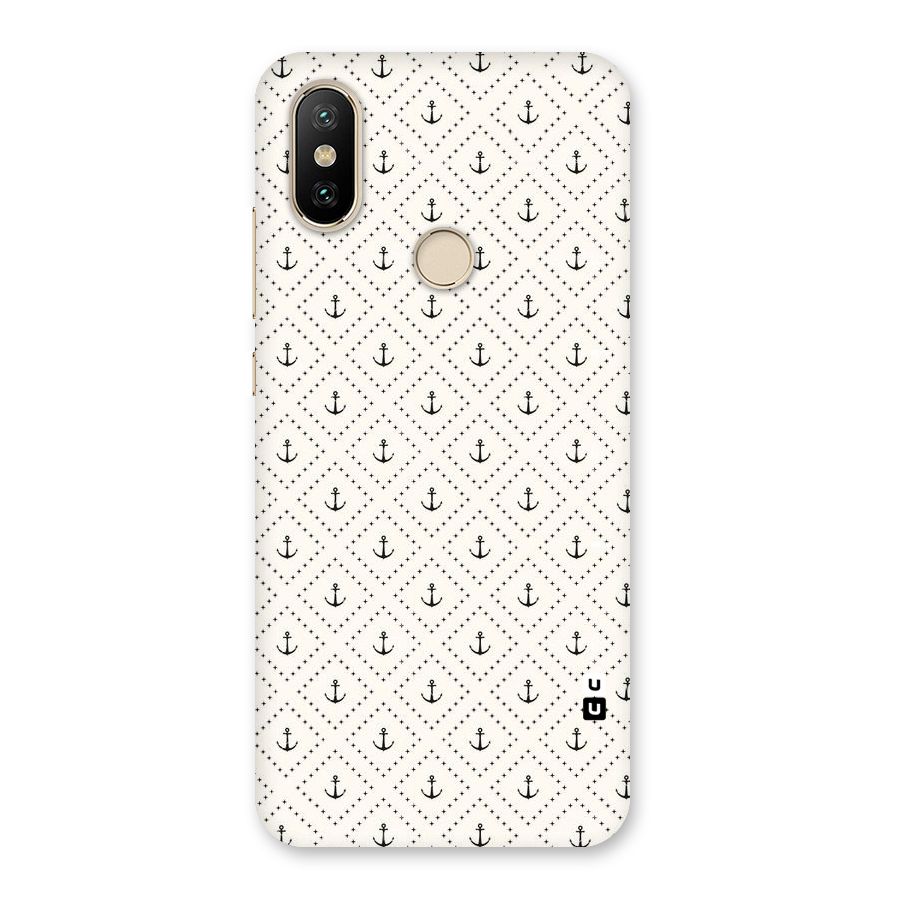 Diamond Anchor Design Back Case for Mi A2