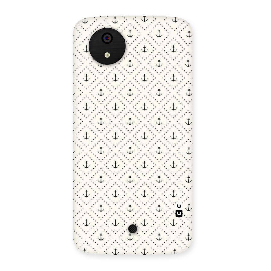 Diamond Anchor Design Back Case for Micromax Canvas A1