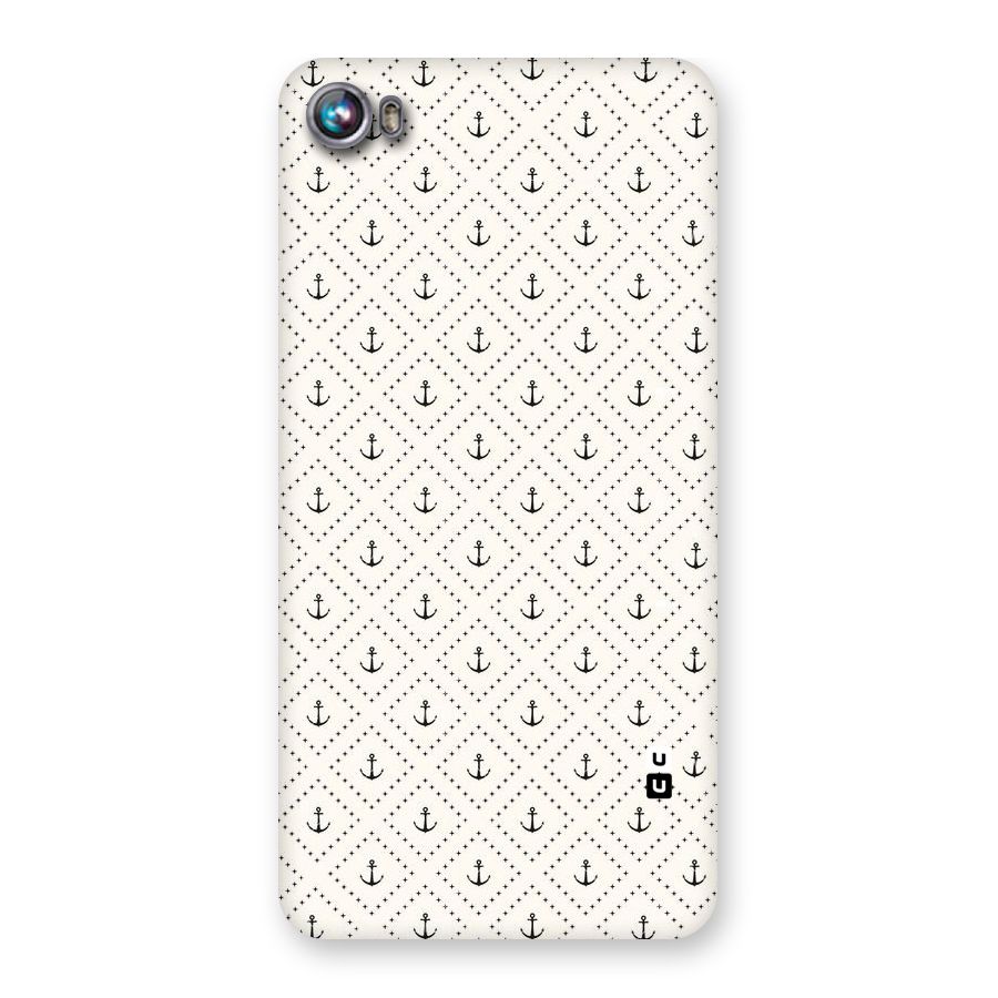 Diamond Anchor Design Back Case for Micromax Canvas Fire 4 A107