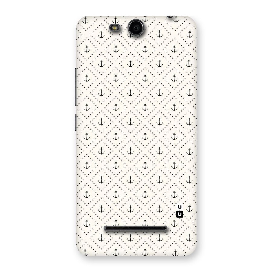 Diamond Anchor Design Back Case for Micromax Canvas Juice 3 Q392