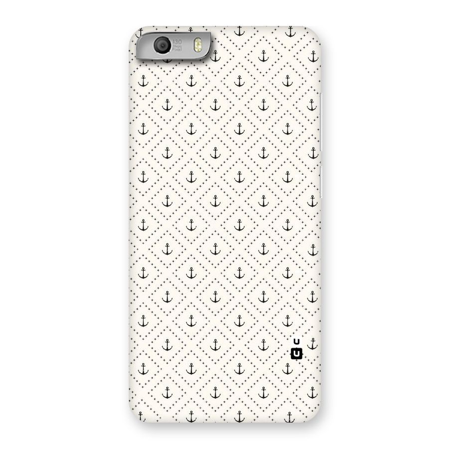 Diamond Anchor Design Back Case for Micromax Canvas Knight 2