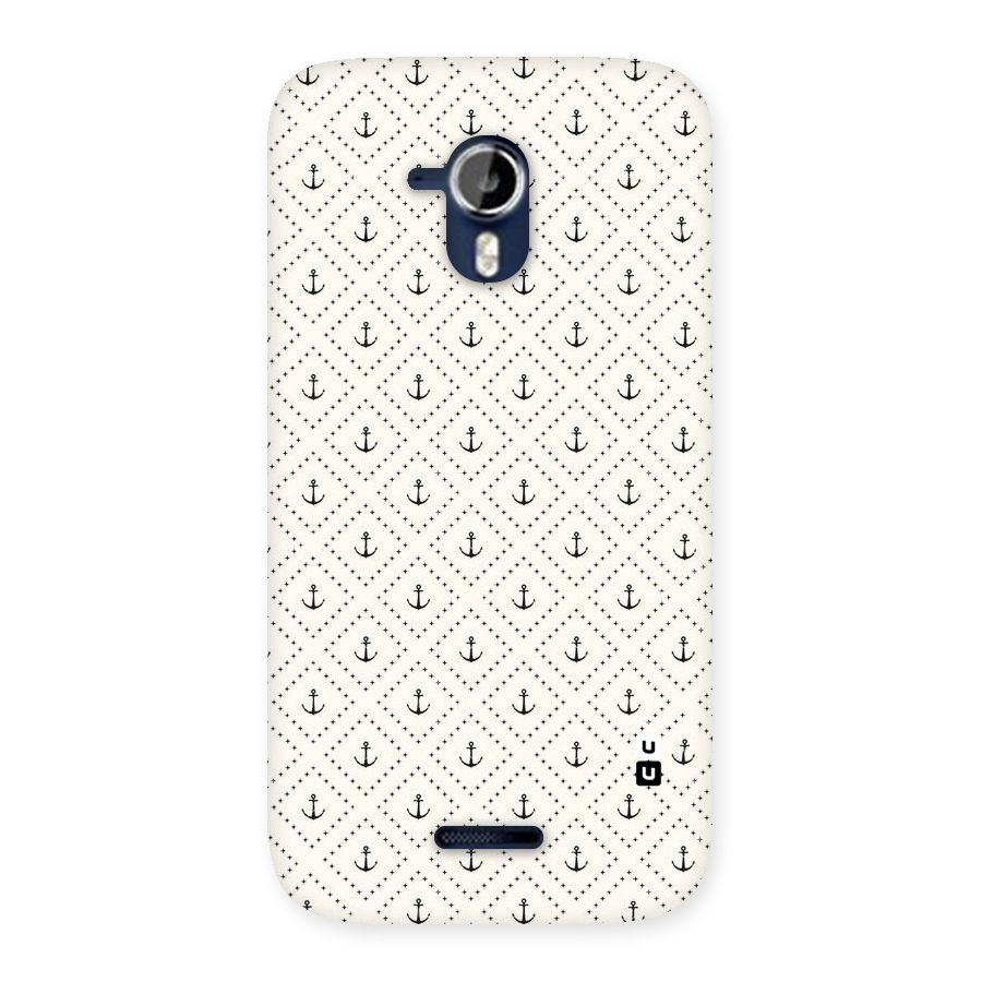 Diamond Anchor Design Back Case for Micromax Canvas Magnus A117