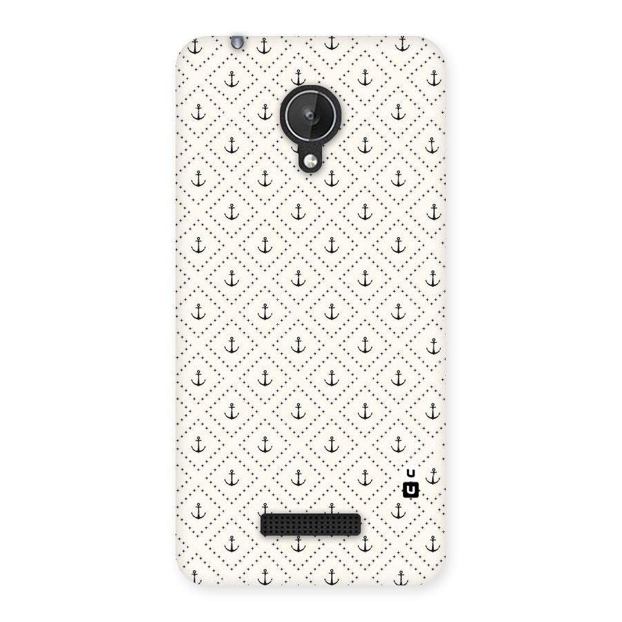 Diamond Anchor Design Back Case for Micromax Canvas Spark Q380