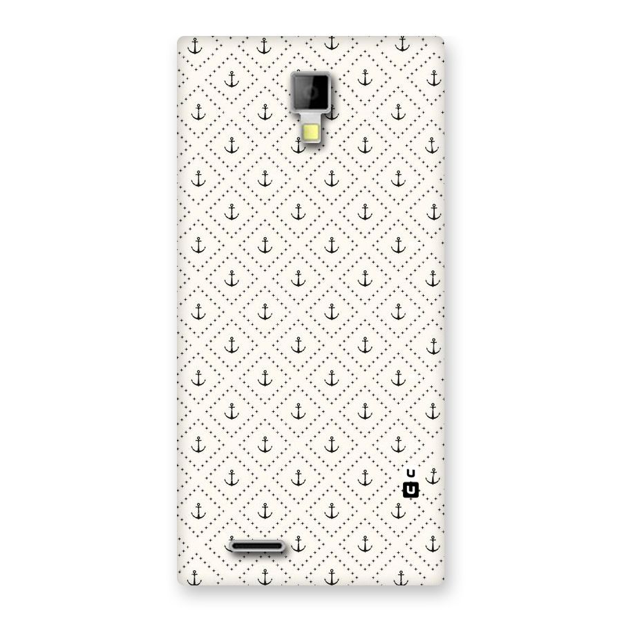 Diamond Anchor Design Back Case for Micromax Canvas Xpress A99