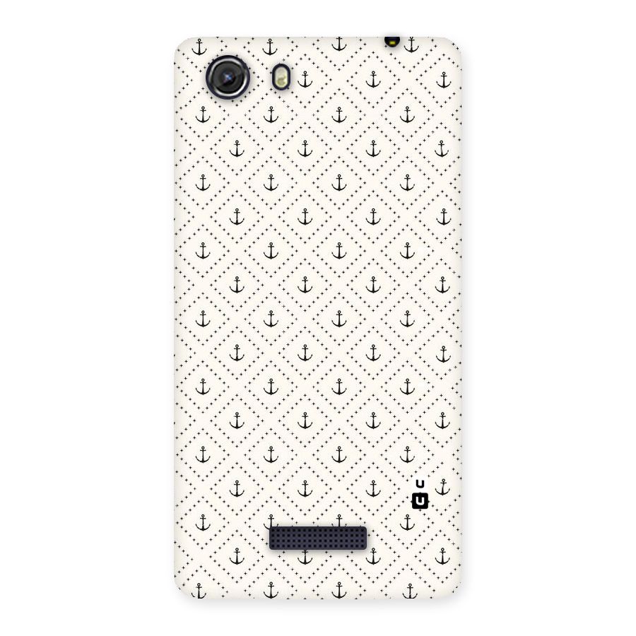 Diamond Anchor Design Back Case for Micromax Unite 3