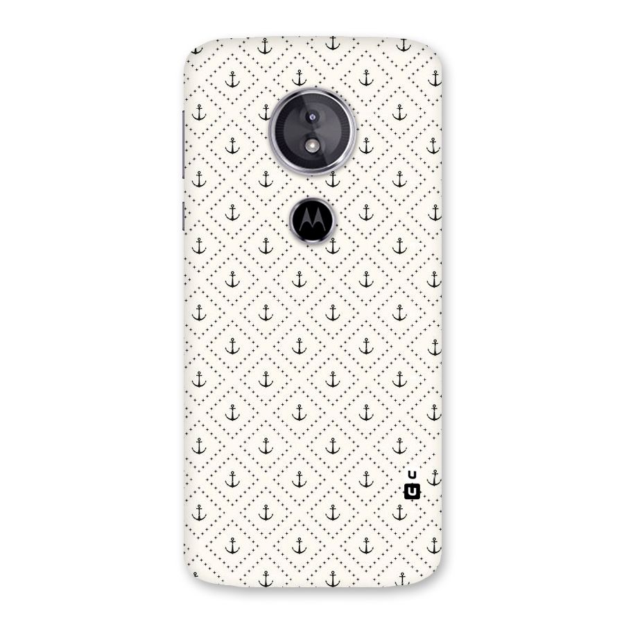 Diamond Anchor Design Back Case for Moto E5