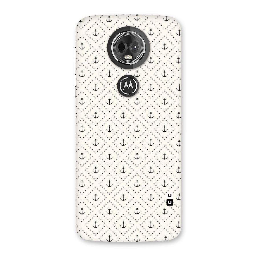 Diamond Anchor Design Back Case for Moto E5 Plus