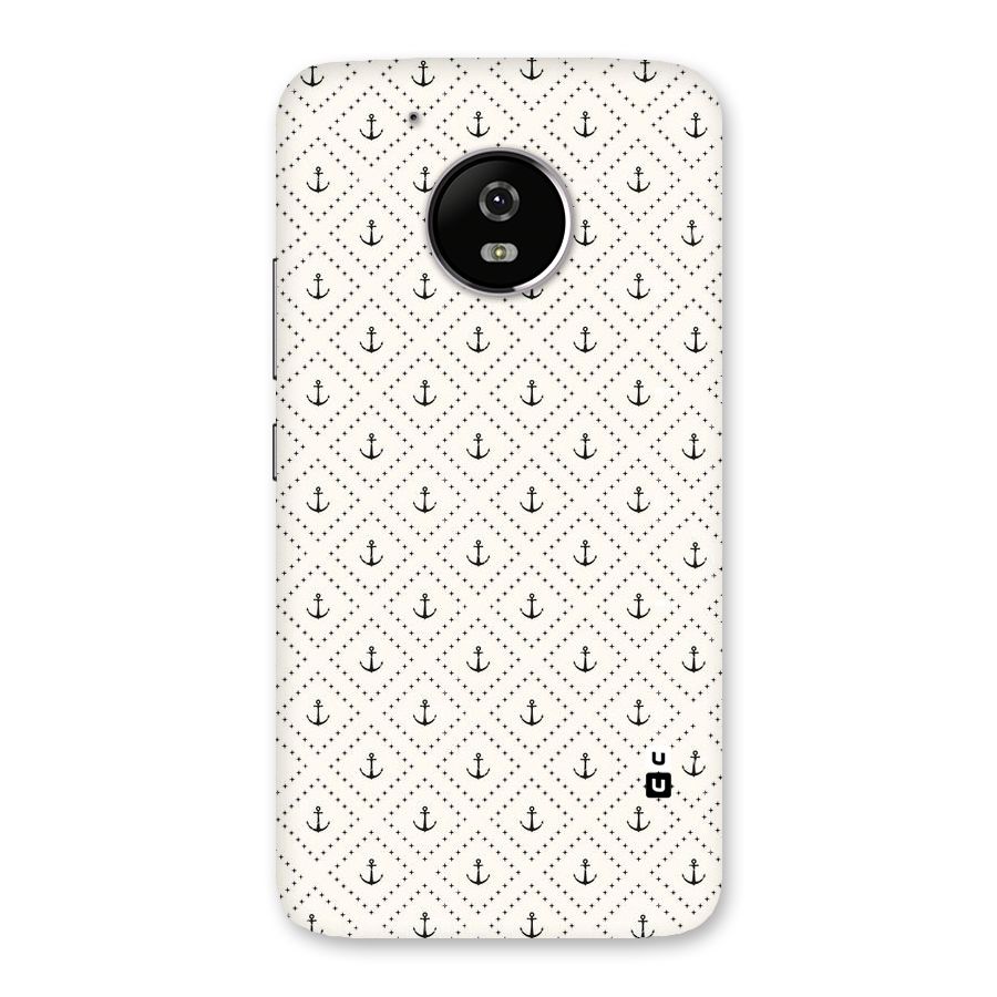 Diamond Anchor Design Back Case for Moto G5
