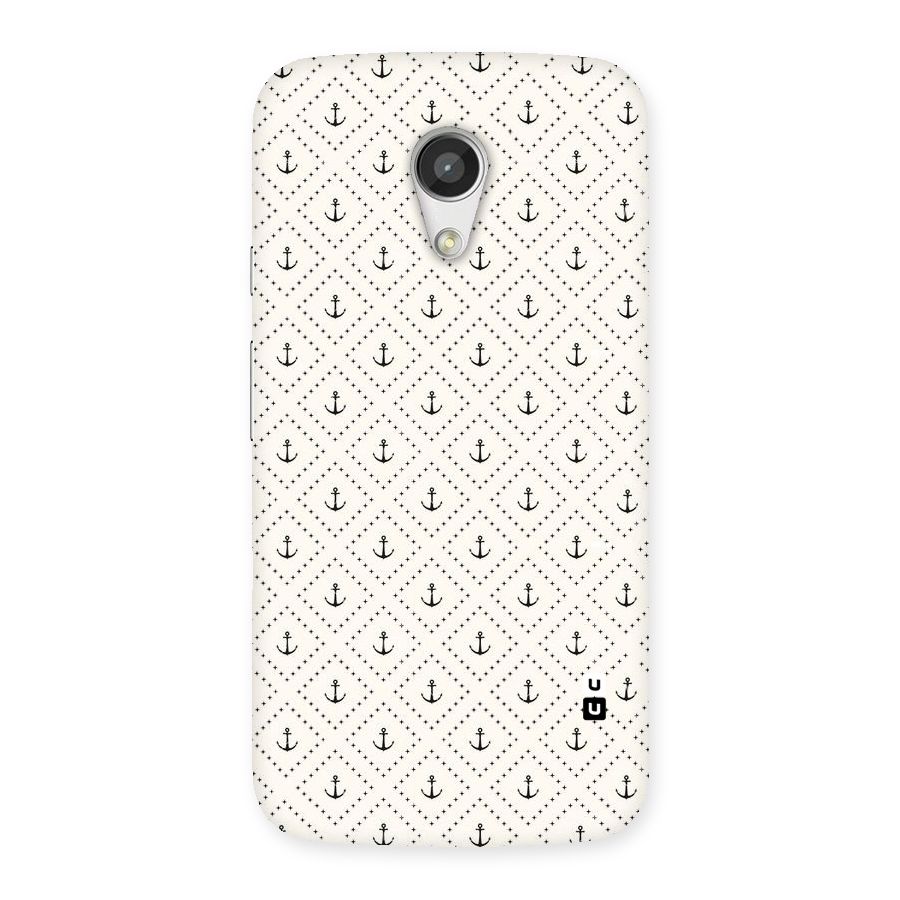 Diamond Anchor Design Back Case for Moto G 2nd Gen