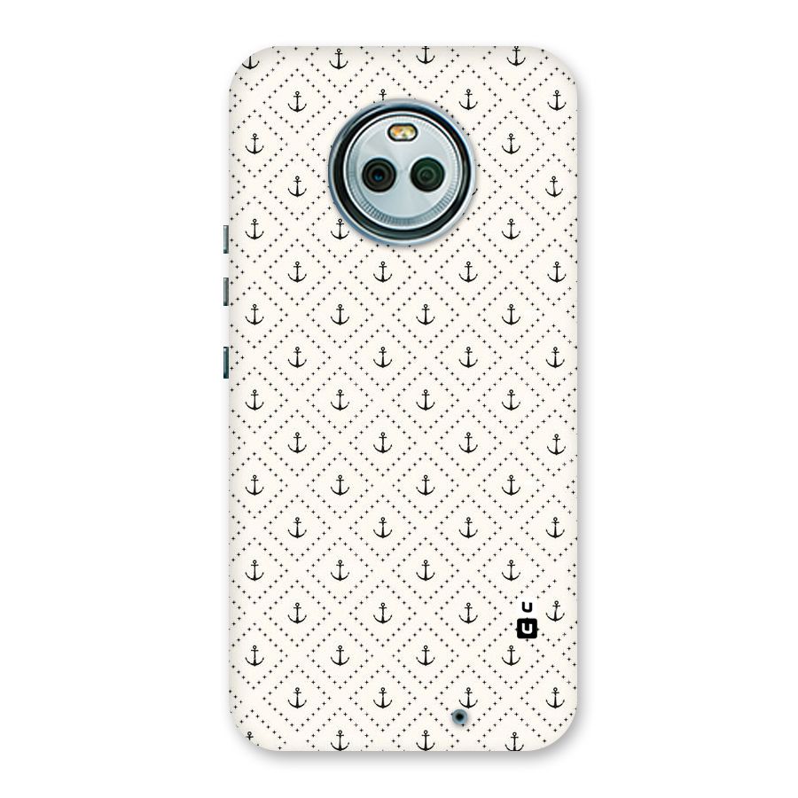 Diamond Anchor Design Back Case for Moto X4