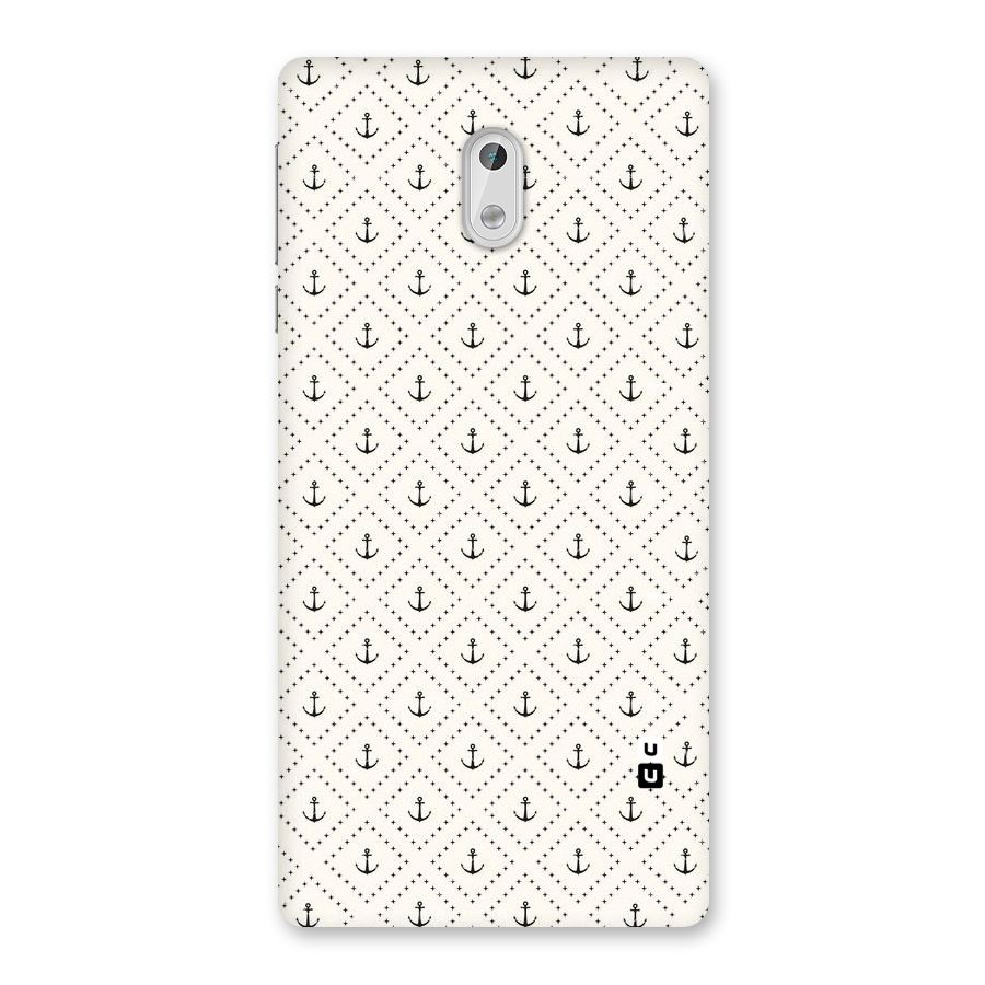 Diamond Anchor Design Back Case for Nokia 3