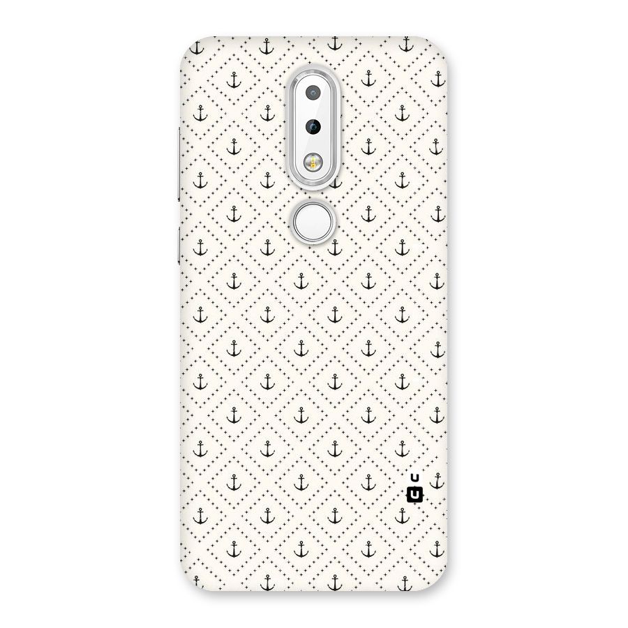 Diamond Anchor Design Back Case for Nokia 6.1 Plus