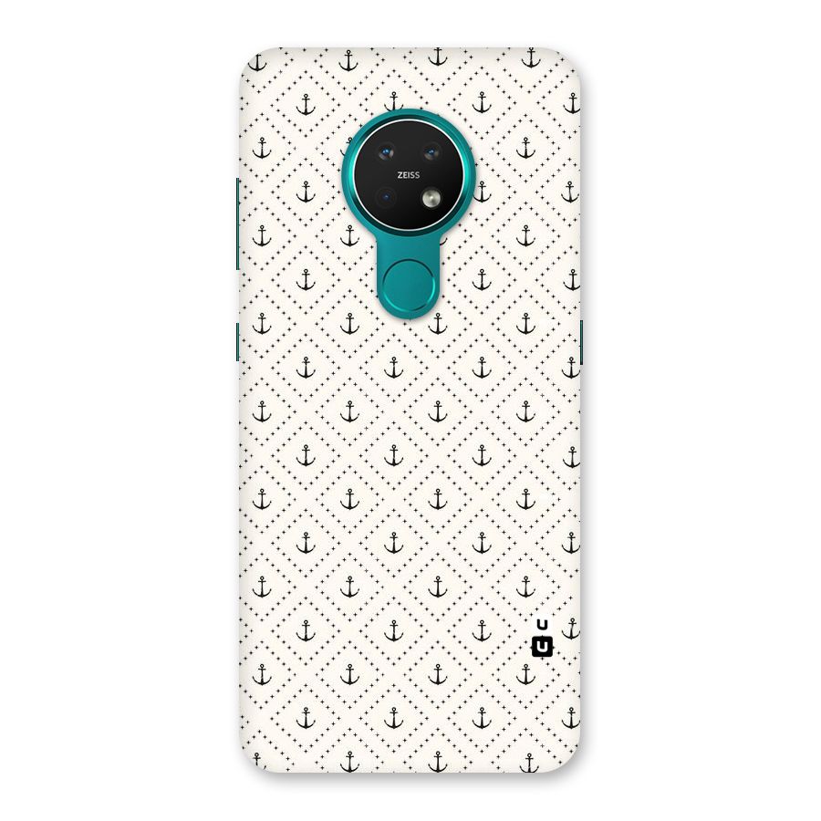 Diamond Anchor Design Back Case for Nokia 7.2