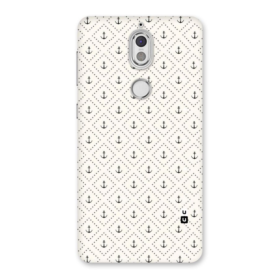 Diamond Anchor Design Back Case for Nokia 7