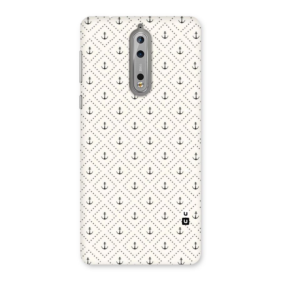 Diamond Anchor Design Back Case for Nokia 8