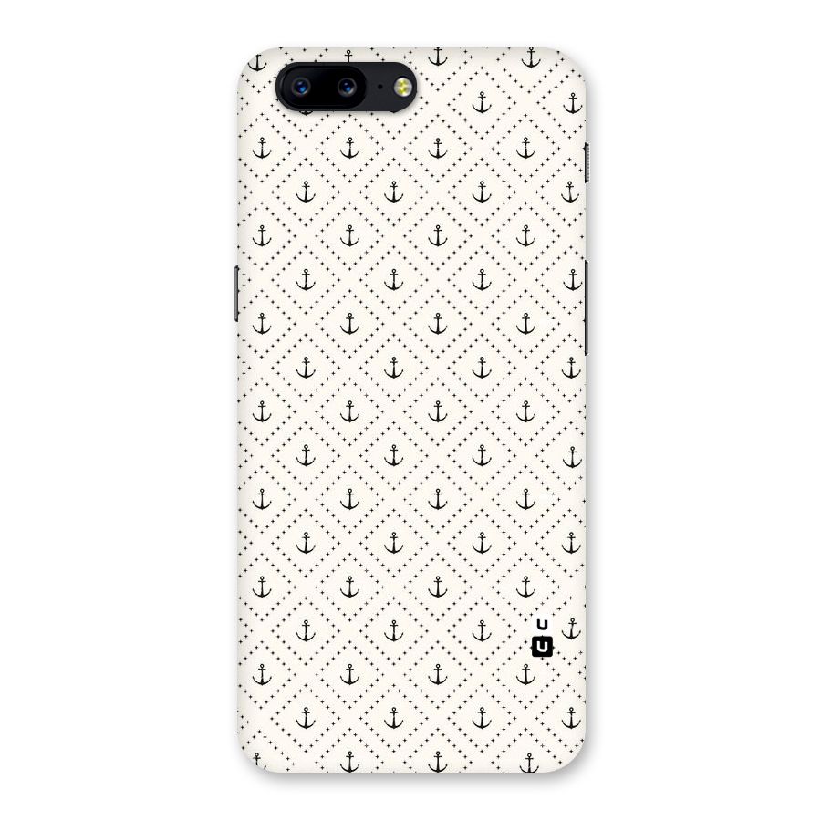 Diamond Anchor Design Back Case for OnePlus 5