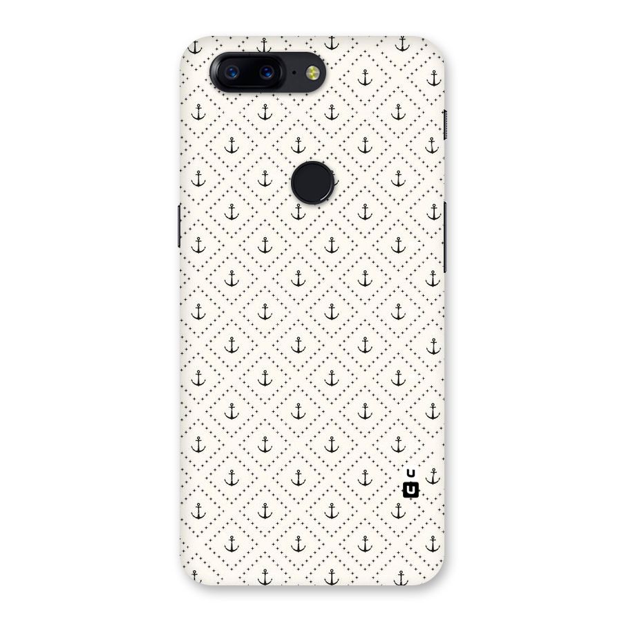 Diamond Anchor Design Back Case for OnePlus 5T