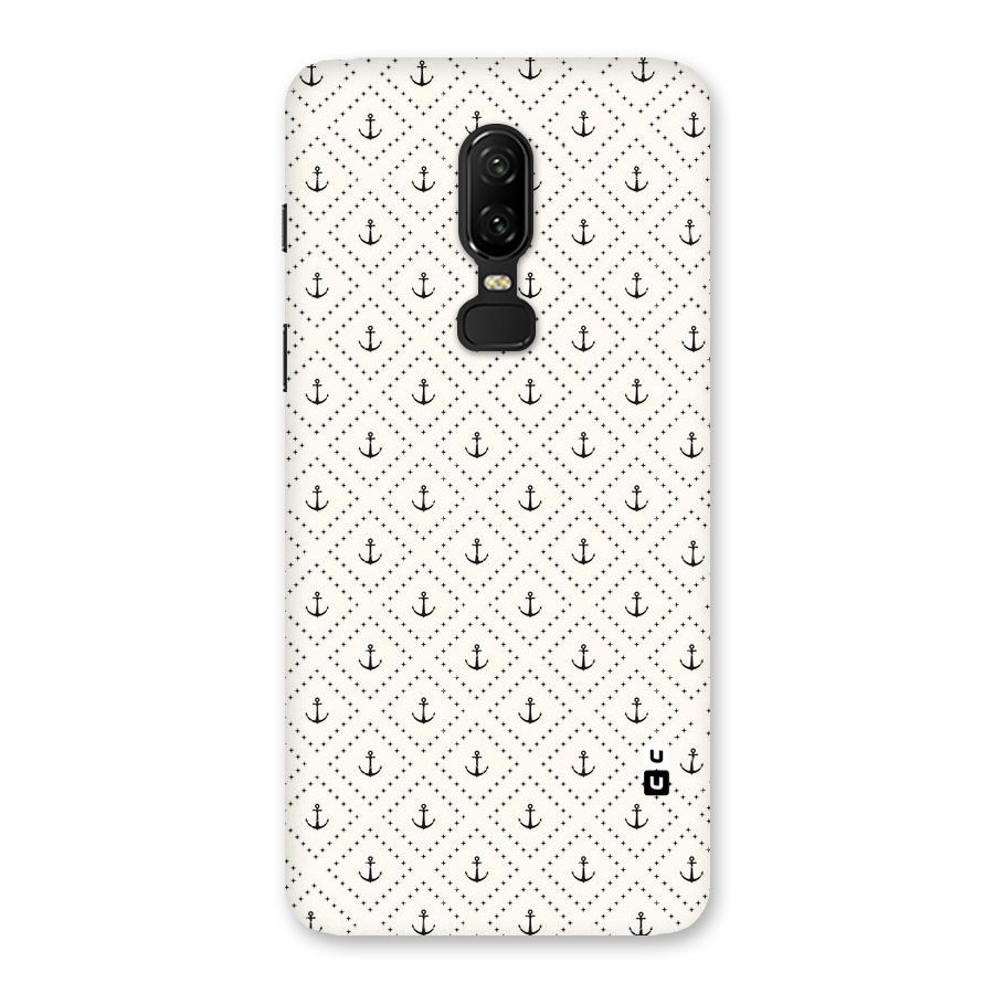 Diamond Anchor Design Back Case for OnePlus 6