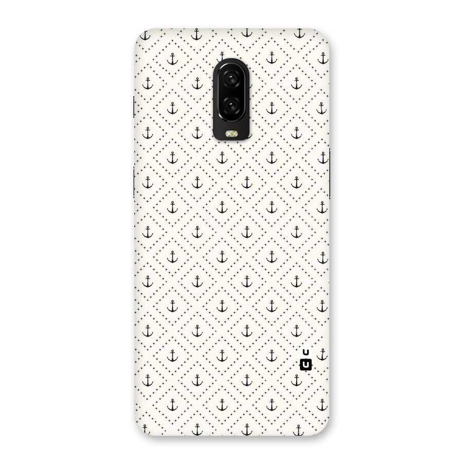 Diamond Anchor Design Back Case for OnePlus 6T