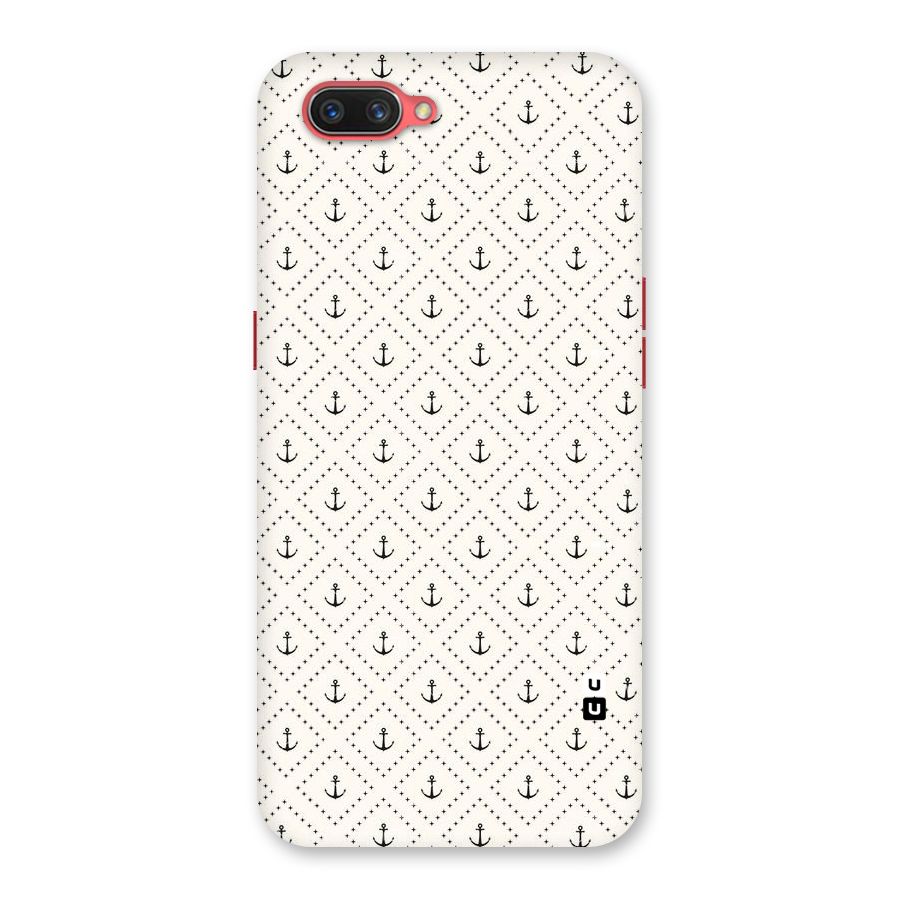 Diamond Anchor Design Back Case for Oppo A3s
