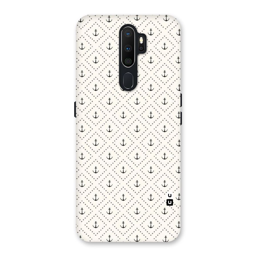 Diamond Anchor Design Back Case for Oppo A5 (2020)
