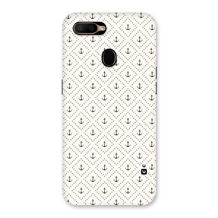 Diamond Anchor Design Back Case for Oppo A5s