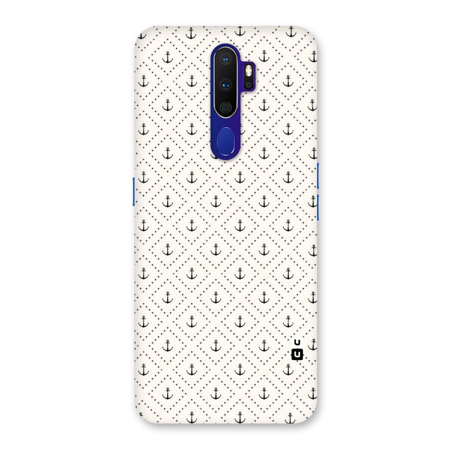 Diamond Anchor Design Back Case for Oppo A9 (2020)