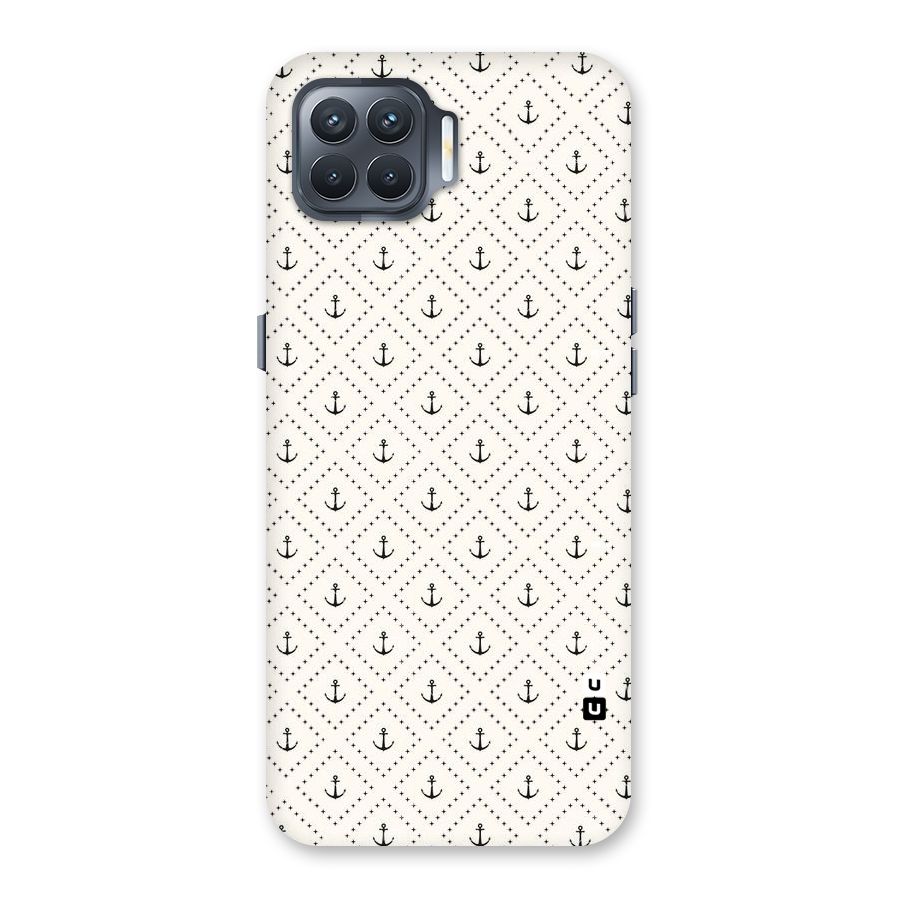 Diamond Anchor Design Back Case for Oppo F17 Pro