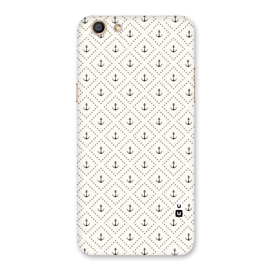 Diamond Anchor Design Back Case for Oppo F3