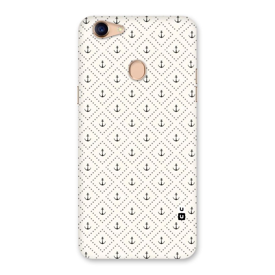 Diamond Anchor Design Back Case for Oppo F5