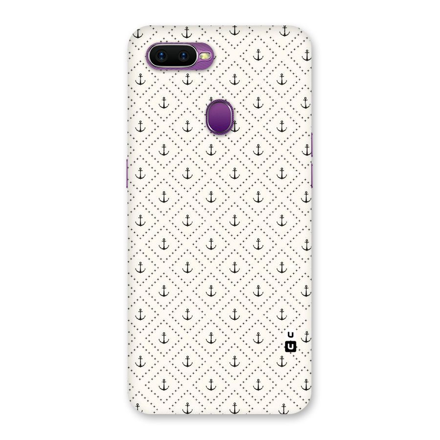 Diamond Anchor Design Back Case for Oppo F9