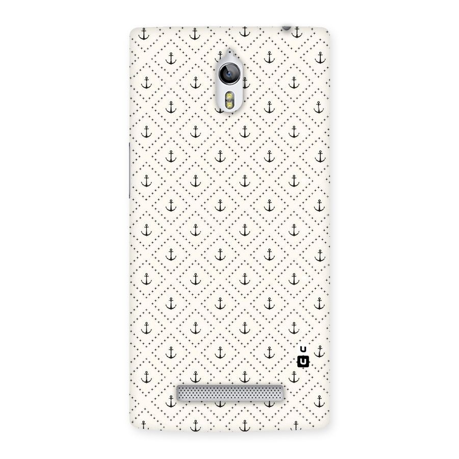 Diamond Anchor Design Back Case for Oppo Find 7
