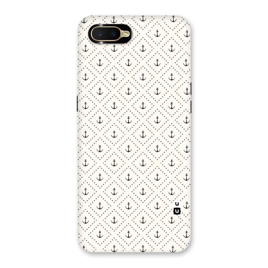 Diamond Anchor Design Back Case for Oppo K1
