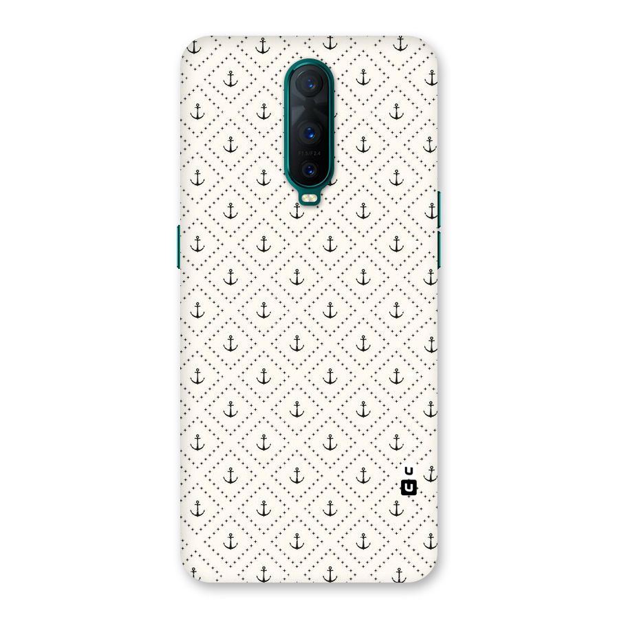 Diamond Anchor Design Back Case for Oppo R17 Pro