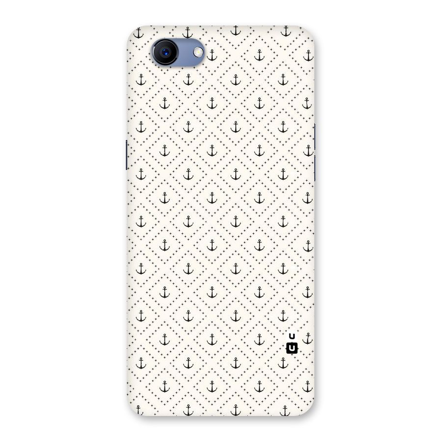 Diamond Anchor Design Back Case for Oppo Realme 1