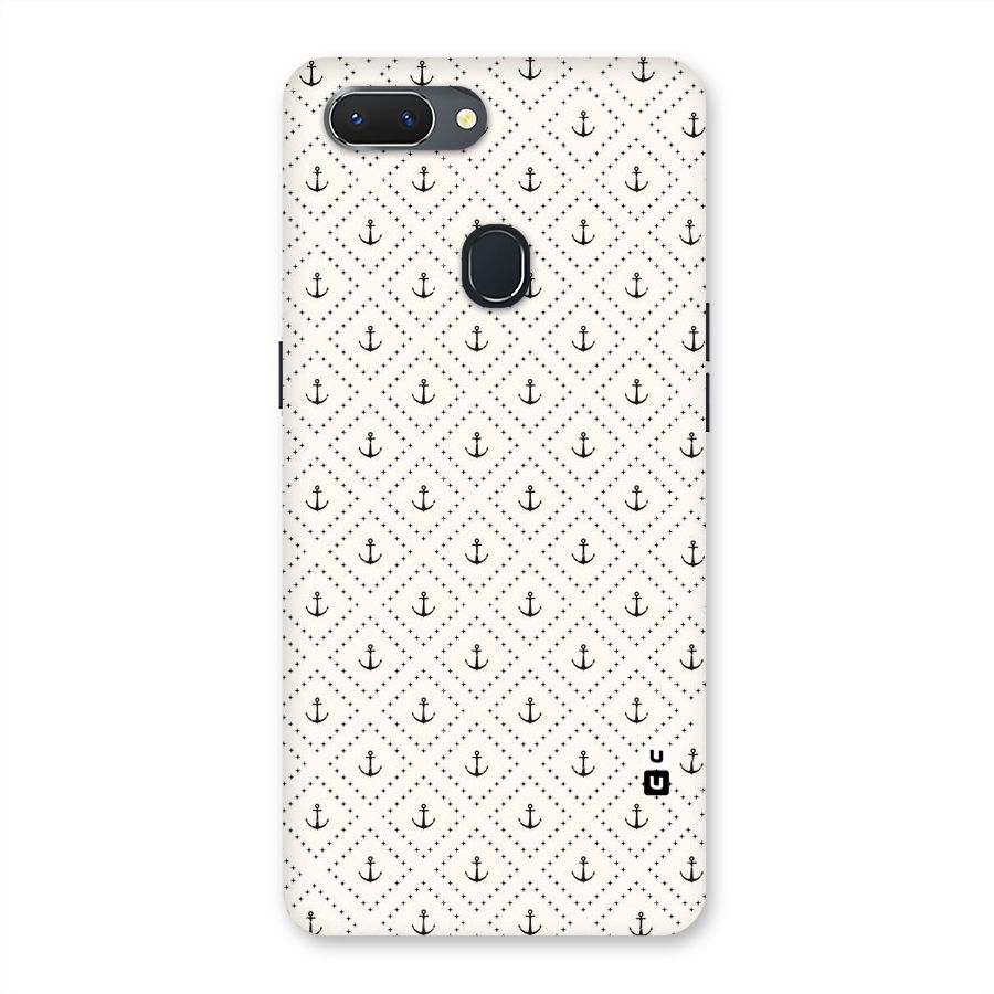 Diamond Anchor Design Back Case for Oppo Realme 2
