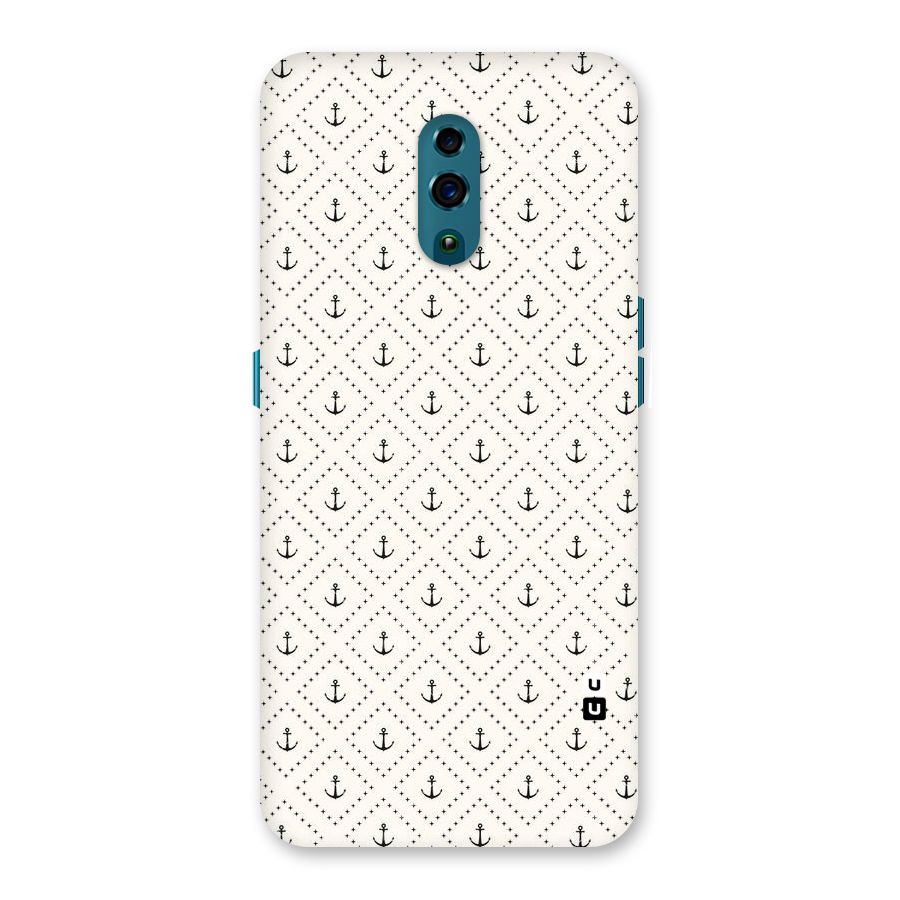 Diamond Anchor Design Back Case for Oppo Reno