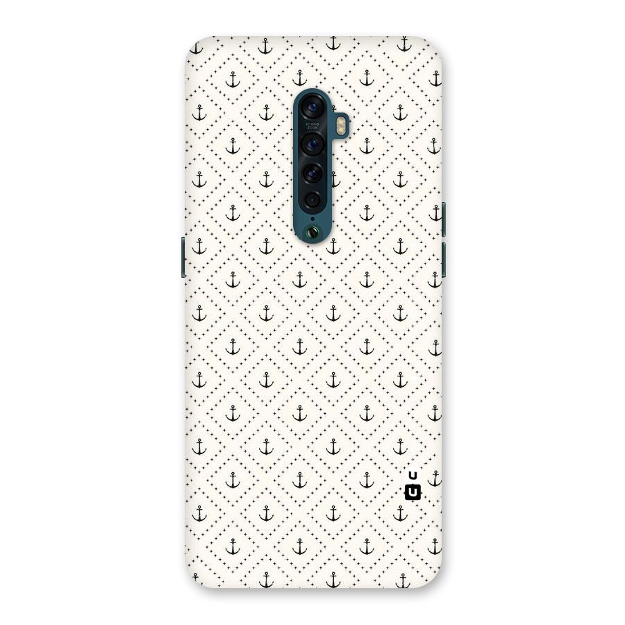 Diamond Anchor Design Back Case for Oppo Reno2