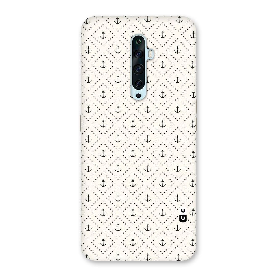 Diamond Anchor Design Back Case for Oppo Reno2 F