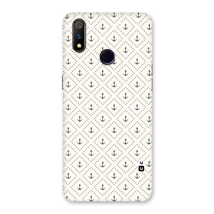 Diamond Anchor Design Back Case for Realme 3 Pro