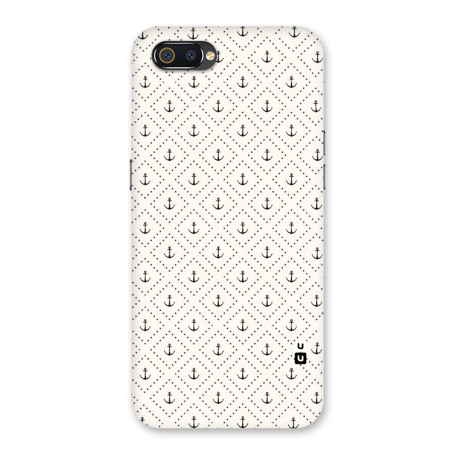 Diamond Anchor Design Back Case for Realme C2