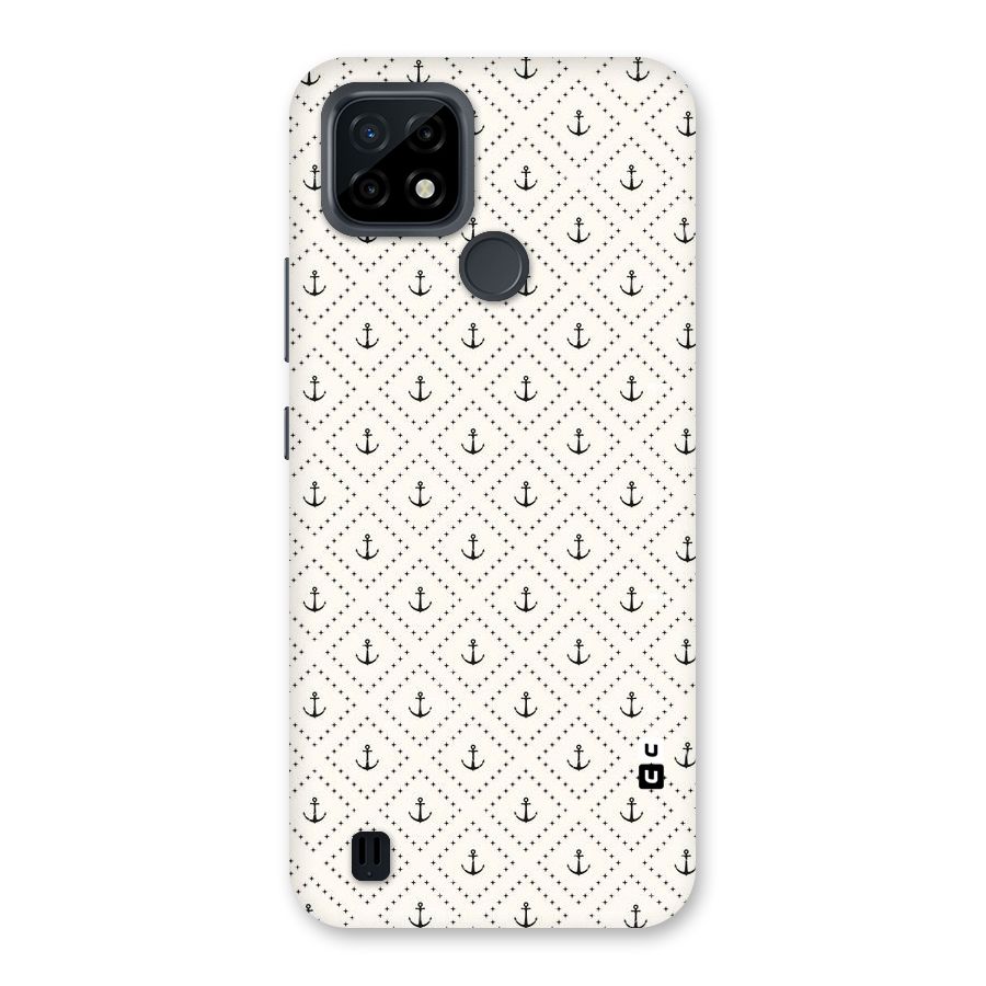 Diamond Anchor Design Back Case for Realme C21