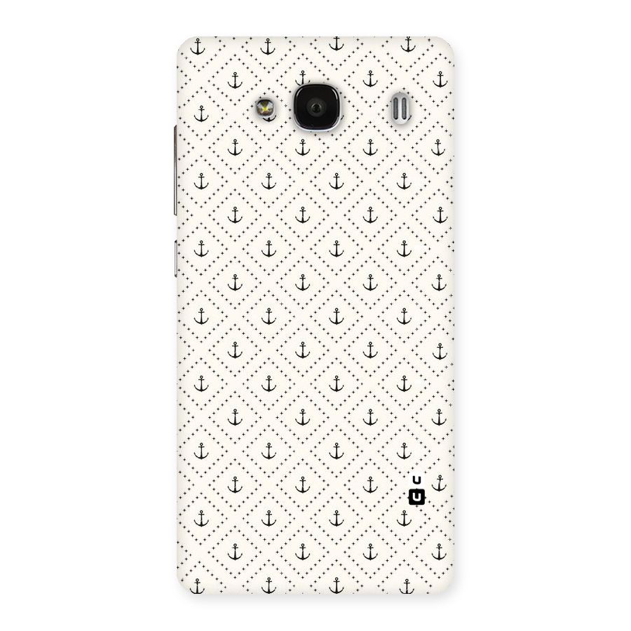 Diamond Anchor Design Back Case for Redmi 2 Prime