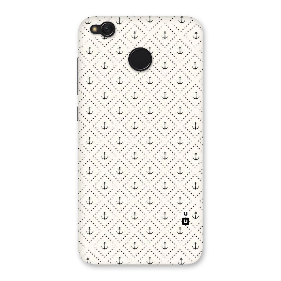 Diamond Anchor Design Back Case for Redmi 4