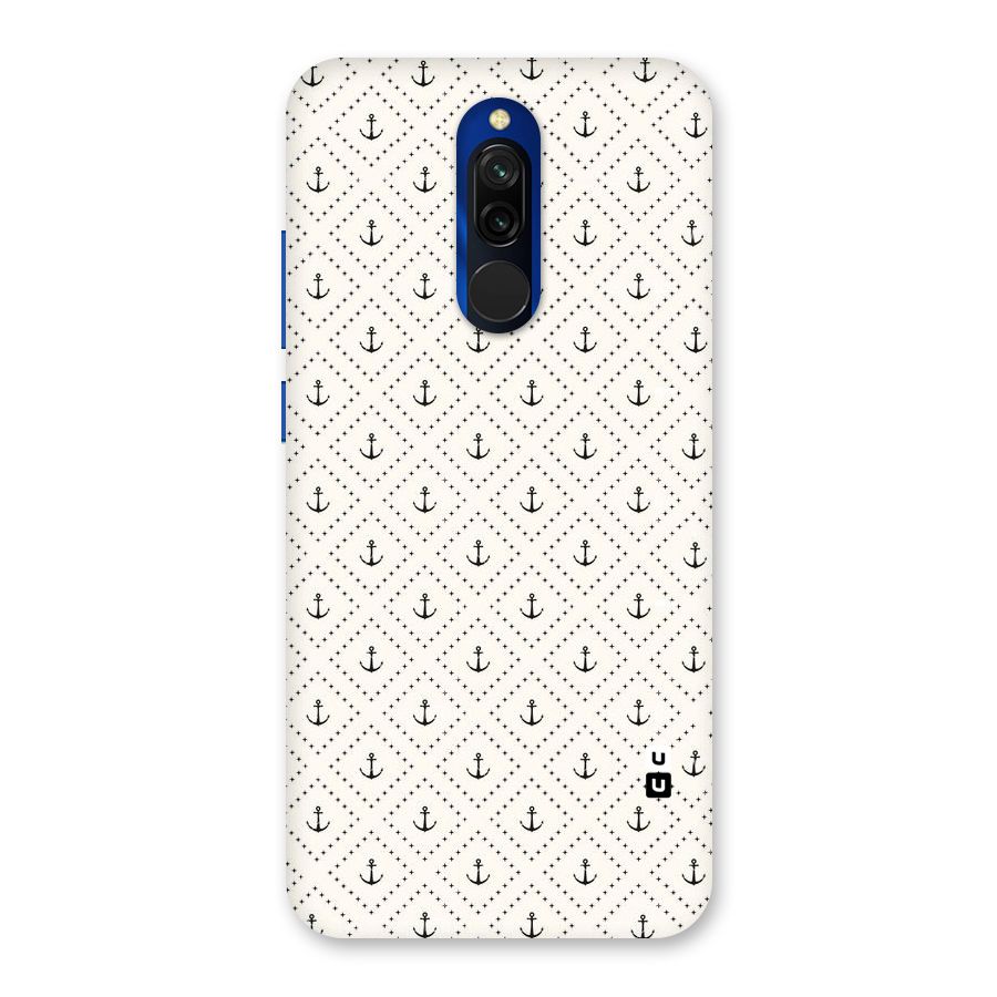 Diamond Anchor Design Back Case for Redmi 8